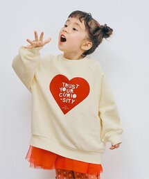 p.premier(ピードットプルミエ)の【ジュニア対応】3柄グラフィックトレーナー(スウェット)