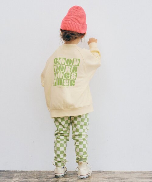 p.premier(ピードットプルミエ)の「【ジュニア対応】3柄グラフィックトレーナー(スウェット・キッズ・オフホワイト/ブラック/レッド・80/90/100/110/120/130/140)」の22枚目の写真