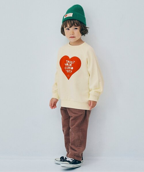 p.premier(ピードットプルミエ)の「【ジュニア対応】3柄グラフィックトレーナー(スウェット・キッズ・オフホワイト/ブラック/レッド・80/90/100/110/120/130/140)」の19枚目の写真