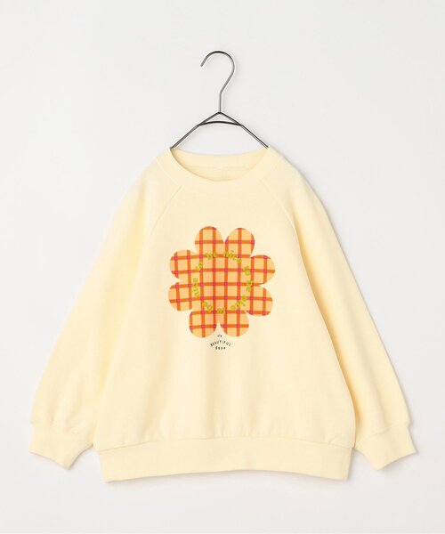 p.premier(ピードットプルミエ)の「【ジュニア対応】3柄グラフィックトレーナー(スウェット・キッズ・オフホワイト/ブラック/レッド・80/90/100/110/120/130/140)」の11枚目の写真