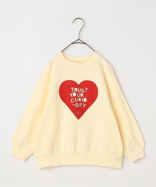 p.premier(ピードットプルミエ)の「【ジュニア対応】3柄グラフィックトレーナー(スウェット・キッズ・オフホワイト/ブラック/レッド・80/90/100/110/120/130/140)」の10枚目の写真