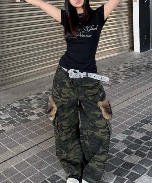 MAISON DE THERESE(メゾン ド テレーズ)の「ラウンドネックフィット半袖ラグランスリーブTシャツ(Tシャツ/カットソー・レディース・ブラック/ホワイト・M)」の8枚目の写真