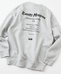 ragged mountain（ラギットマウンテン）の「【RAGGED MOUNTAIN/ラギットマウンテン】ALTON/アルトン バックプリント スウェットトレーナー（スウェット）」