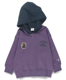 BRANSHES（ブランシェス）の「【Champion（チャンピオン）】別注フーデッドスウェットシャツ（スウェット）」