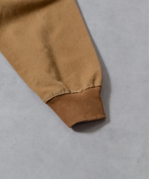 DOUBLE STEAL(ダブルスティール)の「オーバーサイズダックフルジップパーカー(パーカー・メンズ・ネイビー/キャメル・LARGE/MEDIUM)」の6枚目の写真