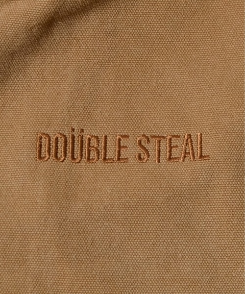 DOUBLE STEAL(ダブルスティール)の「オーバーサイズダックフルジップパーカー(パーカー・メンズ・ネイビー/キャメル・LARGE/MEDIUM)」の7枚目の写真