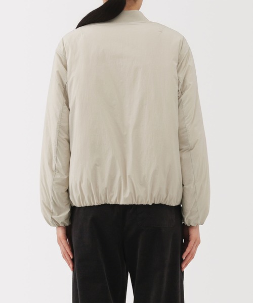 無印良品(ムジルシリョウヒン)の「婦人 ふんわり中わた ブルゾン(ブルゾン・レディース・ブラック/サンドベージュ/ダークブラウン・XS/S/M/L/XL/XXL)」の14枚目の写真