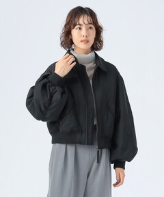 ショート丈シアーブルゾン（ブルゾン）｜non-hedge（ノンヘッジ）の