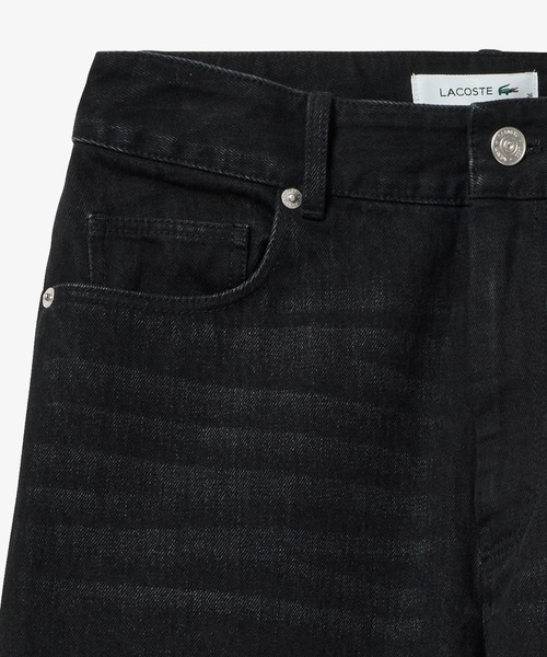 LACOSTE（ラコステ）の「バレルレッグデニムパンツ（デニムパンツ・レディース・ネイビー/ブラック・36/34/38/40）」の18枚目の写真