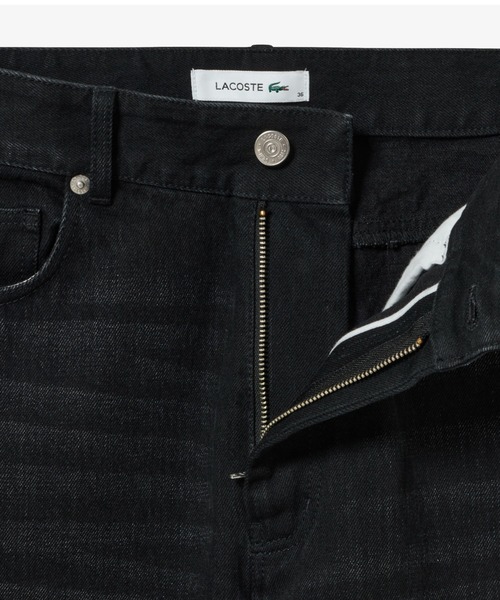 LACOSTE（ラコステ）の「バレルレッグデニムパンツ（デニムパンツ・レディース・ネイビー/ブラック・36/34/38/40）」の22枚目の写真