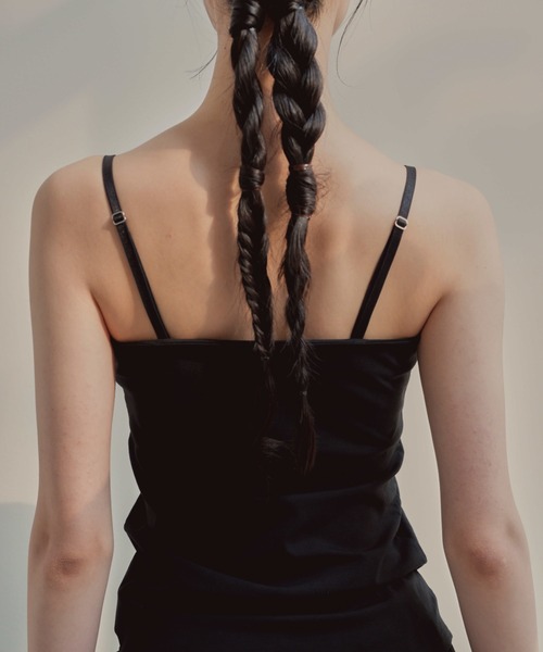 kaene（カエン）の「カップ付きベアトップインナー（チューブトップ・レディース・ブラック・FREE）」の4枚目の写真