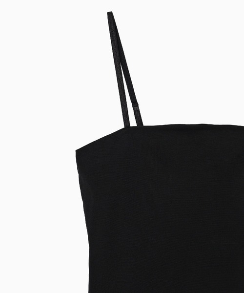 kaene（カエン）の「カップ付きベアトップインナー（チューブトップ・レディース・ブラック・FREE）」の9枚目の写真