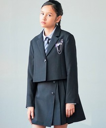 CHOPIN（ショパン）の「【WEB限定】ショートジャケットラップキュロットスーツ(ジュニア 150~165cm)（スーツセット）」