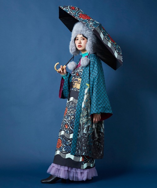 カヤ（カヤ）の「【重宗玉緒×倭物やカヤ】折りたたみ日傘《晴雨兼用》（長傘・レディース・その他2/その他1・FREE）」の14枚目の写真