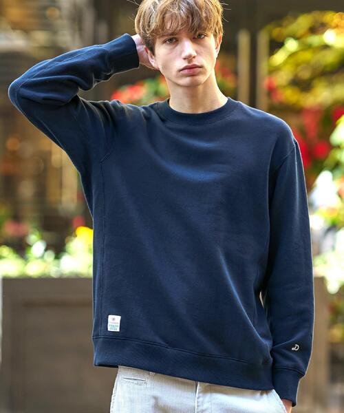 DRESSTERIOR(ドレステリア)の「裏起毛 プルオーバースウェット(スウェット・メンズ・グレー/ネイビー・90/91/92/94)」の7枚目の写真