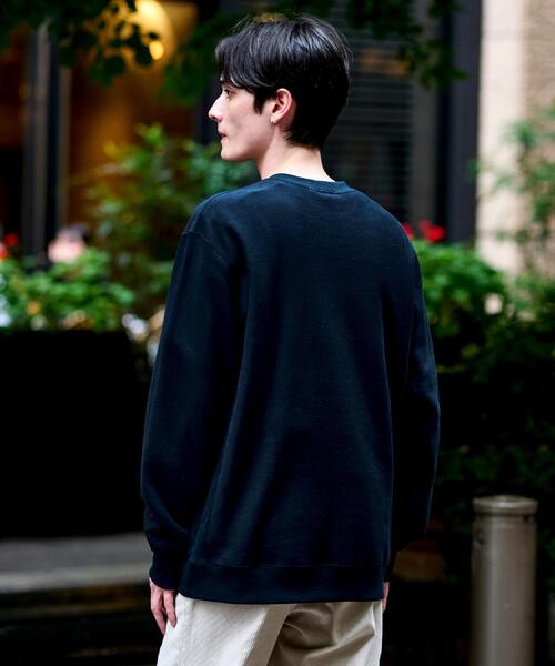 DRESSTERIOR(ドレステリア)の「裏起毛 プルオーバースウェット(スウェット・メンズ・グレー/ネイビー・90/91/92/94)」の3枚目の写真