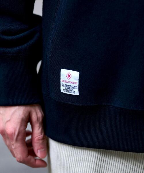 DRESSTERIOR(ドレステリア)の「裏起毛 プルオーバースウェット(スウェット・メンズ・グレー/ネイビー・90/91/92/94)」の14枚目の写真