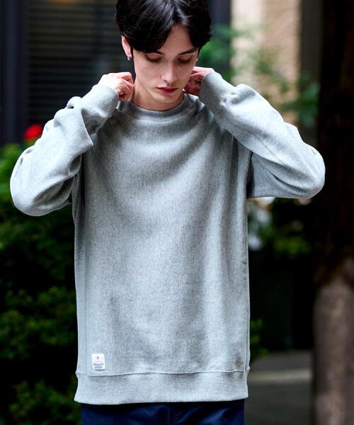DRESSTERIOR(ドレステリア)の「裏起毛 プルオーバースウェット(スウェット・メンズ・グレー/ネイビー・90/91/92/94)」の11枚目の写真