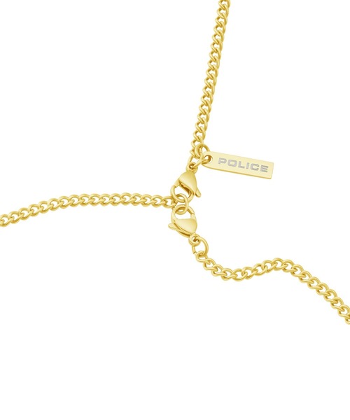 POLICE（ポリス）の「【POLICE】ポリス ALPHA ネックレス（ネックレス・メンズ・シルバー/ブラック/ゴールド・FREE）」の7枚目の写真