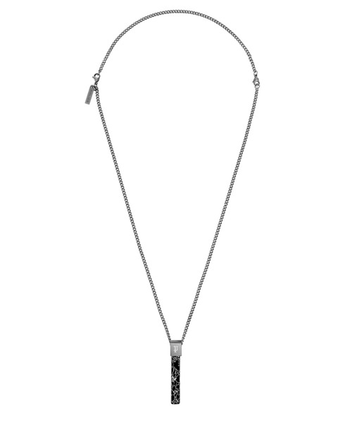 POLICE（ポリス）の「【POLICE】ポリス ALPHA ネックレス（ネックレス・メンズ・シルバー/ブラック/ゴールド・FREE）」の8枚目の写真