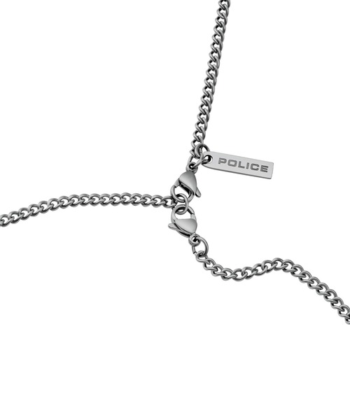 POLICE（ポリス）の「【POLICE】ポリス ALPHA ネックレス（ネックレス・メンズ・シルバー/ブラック/ゴールド・FREE）」の9枚目の写真