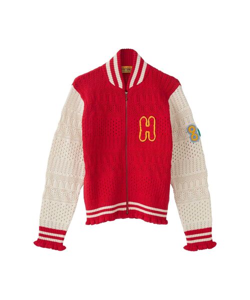 ヒステリックグラマー FEELING GOOD オーバーサイズジャンパー HYSTERIC GLAMOUR(ヒステリックグラマー)の「FEELING GOOD
