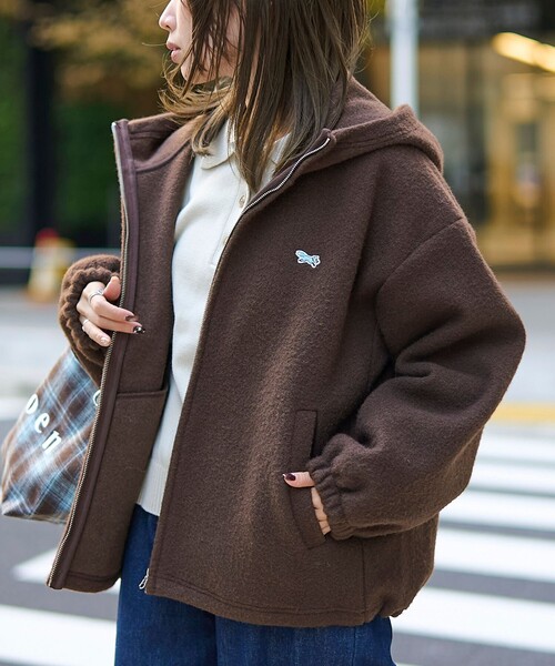 セール】【PENNEYS（ぺニーズ）別注】 ボアフーディージップブルゾン