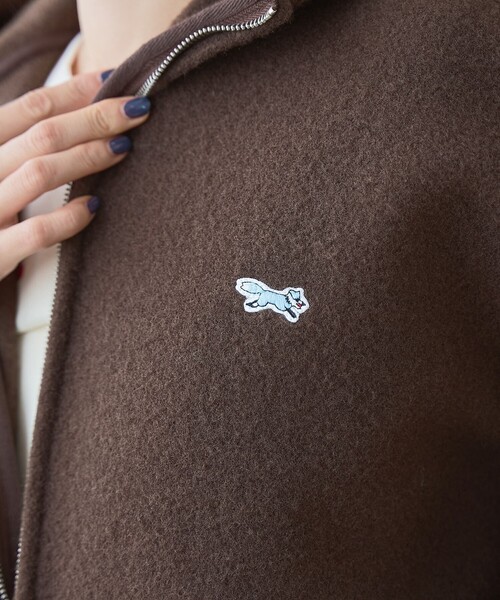 PENNEYS（ぺニーズ）の「【PENNEYS（ぺニーズ）別注】 ボアフーディージップブルゾン（ブルゾン・レディース・ブラウン/ダークグレー/ナチュラル・FREE）」の10枚目の写真