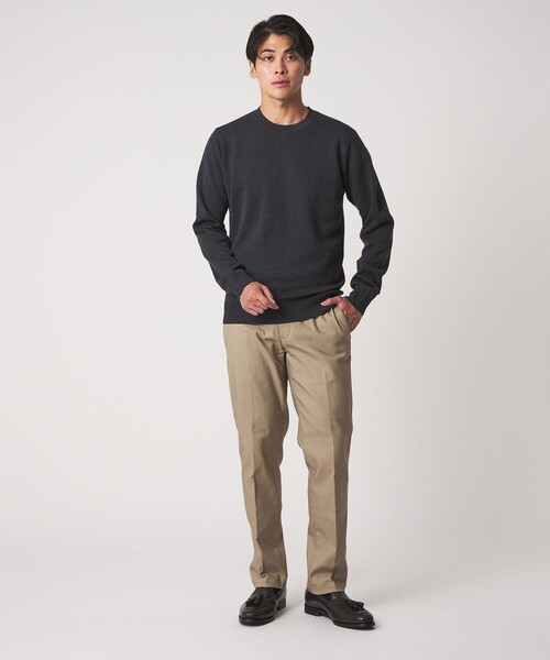 A DAY IN THE LIFE UNITED ARROWS(アデイインザライフユナイテッドアローズ)の「ハイゲージ ミラノリブ ニット<A DAY IN THE LIFE>(ニット/セーター・メンズ・ナチュラル/ブラック/ダークグレー/ネイビー・M/S/L)」の6枚目の写真