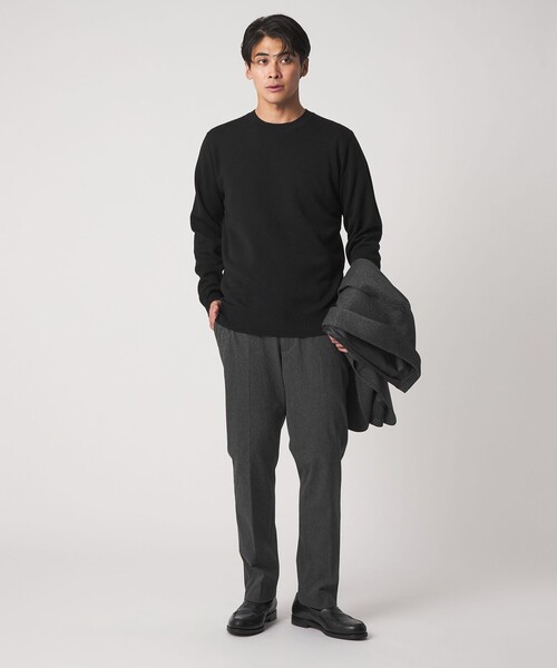 A DAY IN THE LIFE UNITED ARROWS(アデイインザライフユナイテッドアローズ)の「ハイゲージ ミラノリブ ニット<A DAY IN THE LIFE>(ニット/セーター・メンズ・ナチュラル/ブラック/ダークグレー/ネイビー・M/S/L)」の9枚目の写真