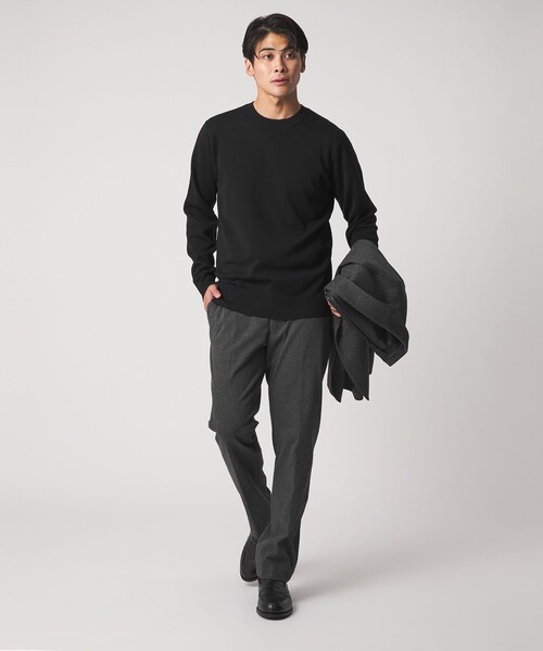 A DAY IN THE LIFE UNITED ARROWS(アデイインザライフユナイテッドアローズ)の「ハイゲージ ミラノリブ ニット<A DAY IN THE LIFE>(ニット/セーター・メンズ・ナチュラル/ブラック/ダークグレー/ネイビー・M/S/L)」の10枚目の写真