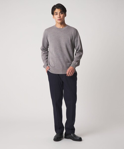 A DAY IN THE LIFE UNITED ARROWS(アデイインザライフユナイテッドアローズ)の「ハイゲージ ミラノリブ ニット<A DAY IN THE LIFE>(ニット/セーター・メンズ・ナチュラル/ブラック/ダークグレー/ネイビー・M/S/L)」の13枚目の写真