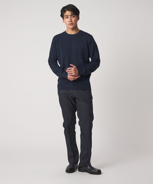 A DAY IN THE LIFE UNITED ARROWS(アデイインザライフユナイテッドアローズ)の「ハイゲージ ミラノリブ ニット<A DAY IN THE LIFE>(ニット/セーター・メンズ・ナチュラル/ブラック/ダークグレー/ネイビー・M/S/L)」の16枚目の写真