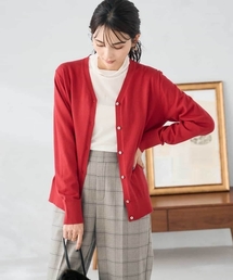 a.v.v | 【洗える】Vネック美ラクるカーディガン(カーディガン/ボレロ)