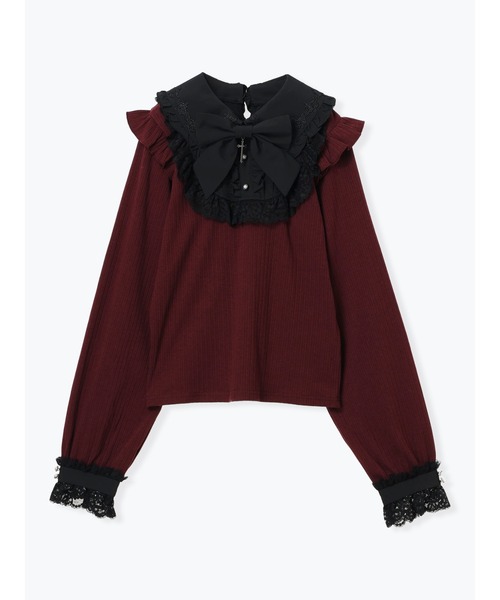 ゴシックローズヨークリボンカットソー（Tシャツ/カットソー）｜NOEMIE