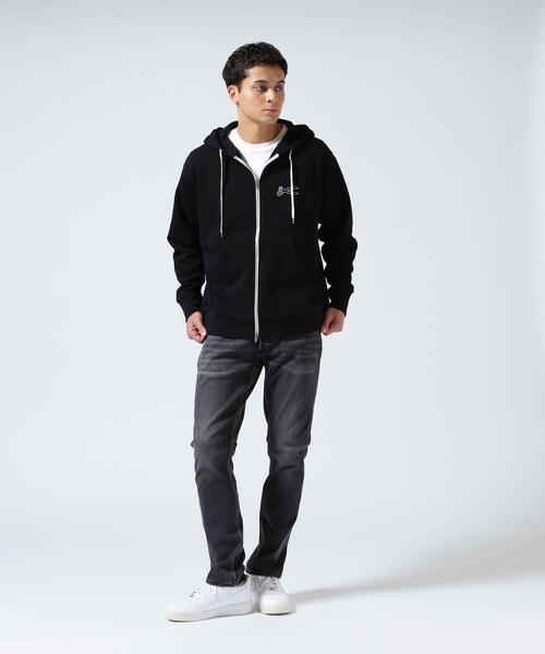 DENHAM(デンハム)の「DENHAM/デンハム/CHAIN ZIP UP HOODY/01250960997(パーカー・メンズ・ネイビー/グレー/ブラック・L/S/XL/M)」の4枚目の写真