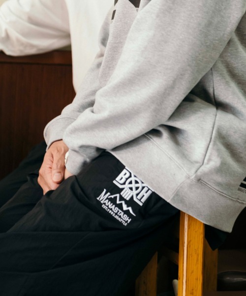 MANASTASH(マナスタッシュ)の「MANASTASH/マナスタッシュ/xBOUNTY HUNTER TRACK PANTS(その他パンツ・メンズ・ブラック・L/M/S/XL)」の6枚目の写真