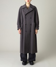 Forget-me-nots Maxi Trench Coat FMN-25AW-CO-001