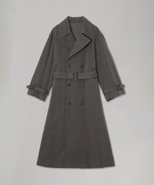 forget-me-nots(フォーゲットミーノッツ)の「Forget-me-nots Maxi Trench Coat FMN-25AW-CO-001(その他アウター・レディース・バーガンディー/グレー・FREE)」の15枚目の写真