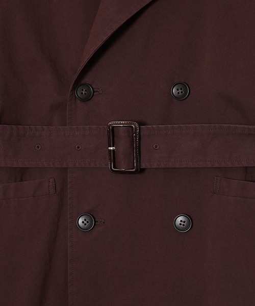 forget-me-nots(フォーゲットミーノッツ)の「Forget-me-nots Maxi Trench Coat FMN-25AW-CO-001(その他アウター・レディース・バーガンディー/グレー・FREE)」の10枚目の写真