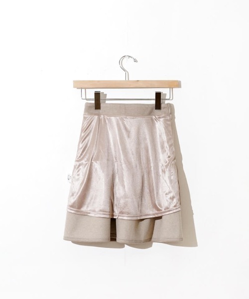 flower（フラワー）の「フレアミニスカート（スカート・レディース・グレー/ベージュ・FREE）」の20枚目の写真