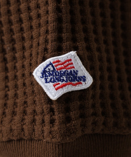 セール】JEMORGAN ビッグワッフルフルジップパーカー（パーカー