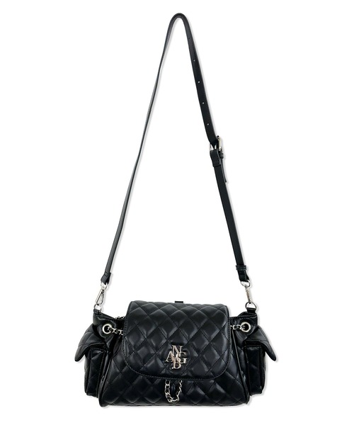 ANDGEEBEE（アンジービー）の「2WAYキルティングリュックバッグ（バックパック/リュック・レディース・ブラック/アイボリー・FREE）」の20枚目の写真