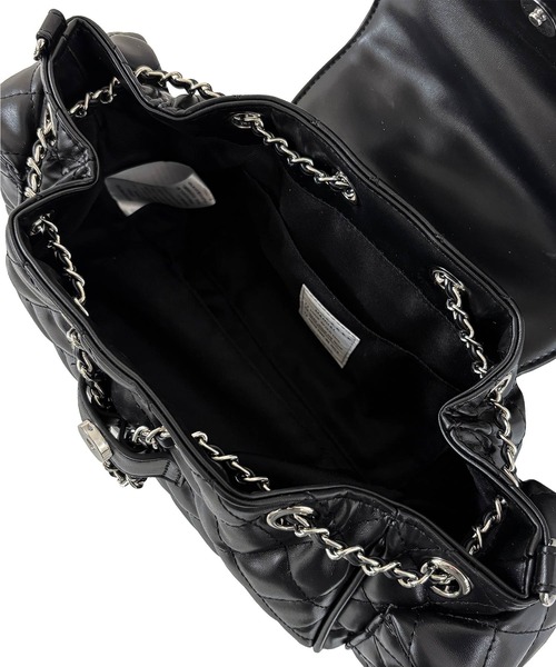 ANDGEEBEE（アンジービー）の「2WAYキルティングリュックバッグ（バックパック/リュック・レディース・ブラック/アイボリー・FREE）」の21枚目の写真