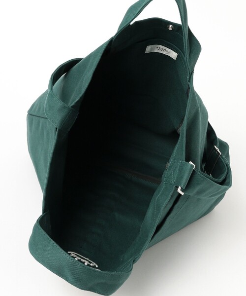 BEAMS HEART（ビームスハート）の「【ベストセラー / 2WAY】スマイル 刺繍 ロゴ バッグ A4収納可能（トートバッグ・レディース・チャコールグレー/ナチュラル/グリーン/ベージュ/イエロー系その他4/ブラウン・ONE SIZE）」の21枚目の写真