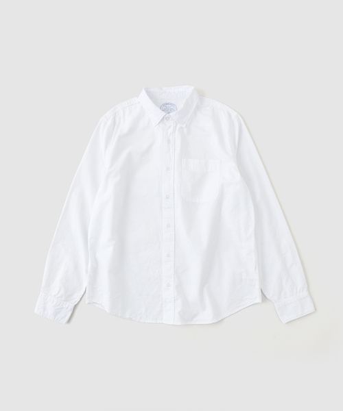 SAVE KHAKI UNITED（セーブカーキユナイテッド）の「SAVE KHAKI UNITED / セーブ カーキ ユナイテッド オックスフォード シャツ（シャツ/ブラウス・メンズ・グレー/ホワイト・MEDIUM/LARGE/X-LARGE）」の2枚目の写真