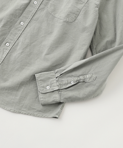 SAVE KHAKI UNITED（セーブカーキユナイテッド）の「SAVE KHAKI UNITED / セーブ カーキ ユナイテッド オックスフォード シャツ（シャツ/ブラウス・メンズ・グレー/ホワイト・MEDIUM/LARGE/X-LARGE）」の5枚目の写真