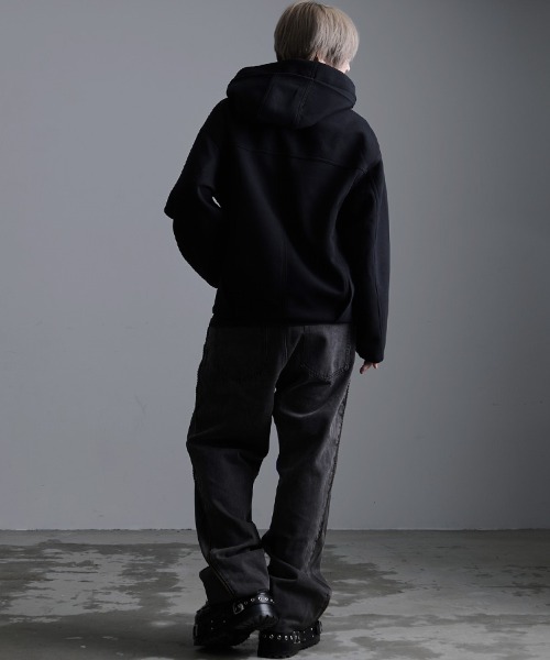 SILVER BULLET(シルバーバレット)の「『SILVER BULLET SELECT AP/シルバーバレットセレクト』フード付きデザインジャケット【CN】(ブルゾン・メンズ・ブラック・L/XL)」の6枚目の写真