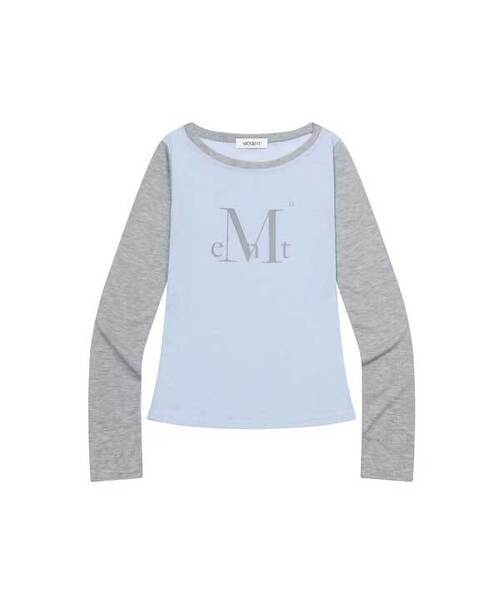 MUCENT(ムセント)の「メインシンボルシースルー長袖Tシャツ(3カラー)(Tシャツ/カットソー・レディース・ホワイト/スカイブルー/ブラック・FREE)」の3枚目の写真