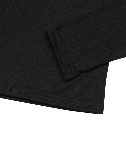 MUCENT(ムセント)の「メインシンボルシースルー長袖Tシャツ(3カラー)(Tシャツ/カットソー・レディース・ホワイト/スカイブルー/ブラック・FREE)」の12枚目の写真